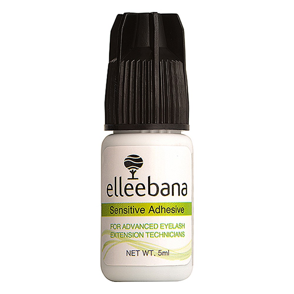 Elleebana Sensitive Lash Adhesive Glue Black 5 ml Salon First Beauty